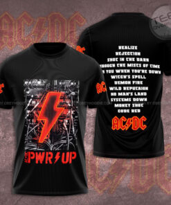 AC DC 3D T shirt