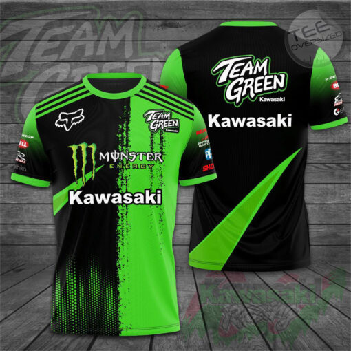 Kawasaki Racing 3D T shirt