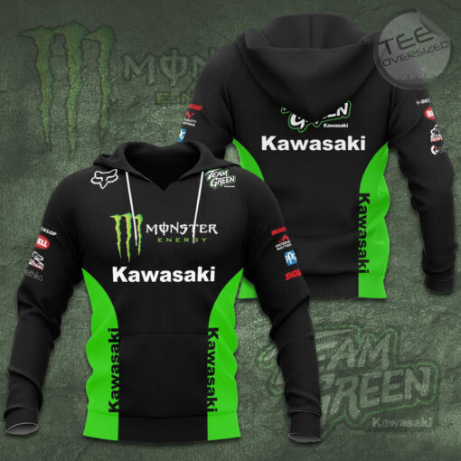 Kawasaki Racing Team 3D Apparels S4 Hoodie