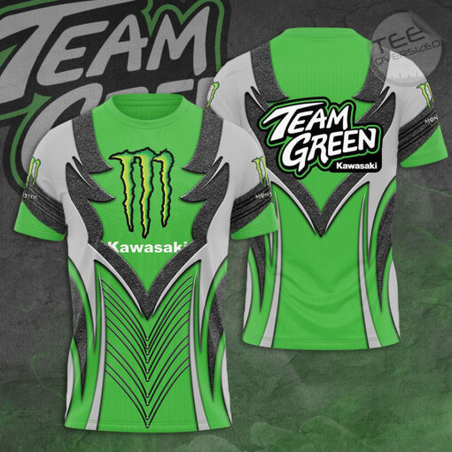 Kawasaki Racing Team 3D T shirt S4