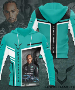 Lewis Hamilton Mercedes AMG Petronas F1 Team 3D Apparels S37 Hoodie