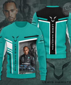 Lewis Hamilton Mercedes AMG Petronas F1 Team 3D Apparels S37 Sweatshirt