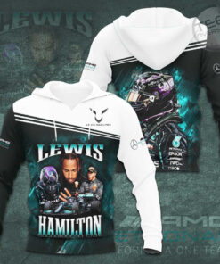 Lewis Hamilton Mercedes AMG Petronas F1 Team 3D Apparels S41 Hoodie