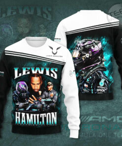 Lewis Hamilton Mercedes AMG Petronas F1 Team 3D Apparels S41 Sweatshirt