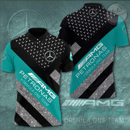 Mercedes AMG Petronas F1 Team 3D Apparels S30 Polo