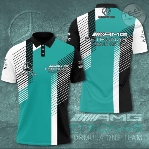 Mercedes AMG Petronas F1 Team 3D Apparels S34 Polo