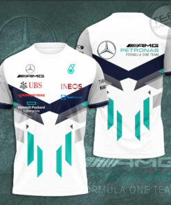 Mercedes AMG Petronas F1 Team 3D Apparels S42 T shirt