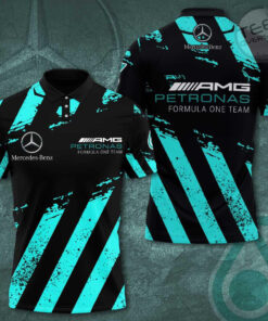 Mercedes AMG Petronas F1 Team 3D Apparels S45 Polo