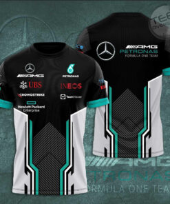 Mercedes AMG Petronas F1 Team 3D Apparels S46 T shirt