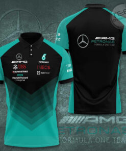 Mercedes AMG Petronas F1 Team 3D Apparels S47 Polo