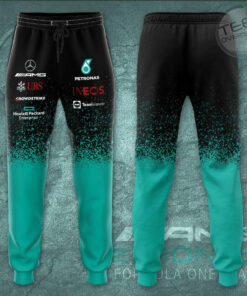 Mercedes AMG Petronas F1 Team 3D Apparels S48 Sweatpant