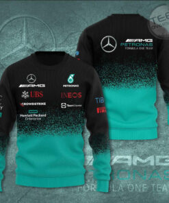 Mercedes AMG Petronas F1 Team 3D Apparels S48 Sweatshirt