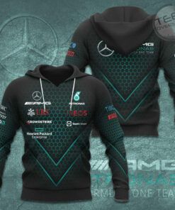 Mercedes AMG Petronas F1 Team 3D Apparels S49 Hoodie