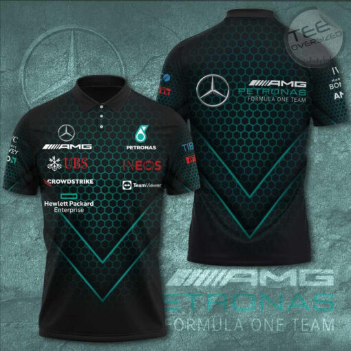 Mercedes AMG Petronas F1 Team 3D Apparels S49 Polo