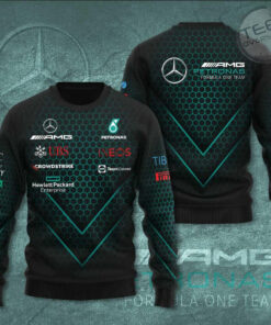 Mercedes AMG Petronas F1 Team 3D Apparels S49 Sweatshirt