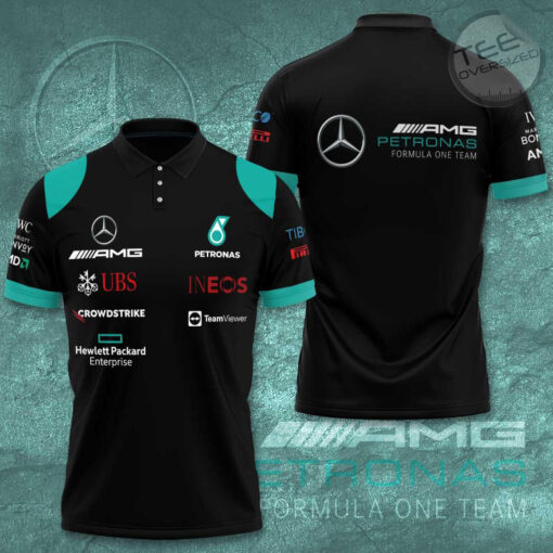 Mercedes AMG Petronas F1 Team 3D Apparels S51 Polo