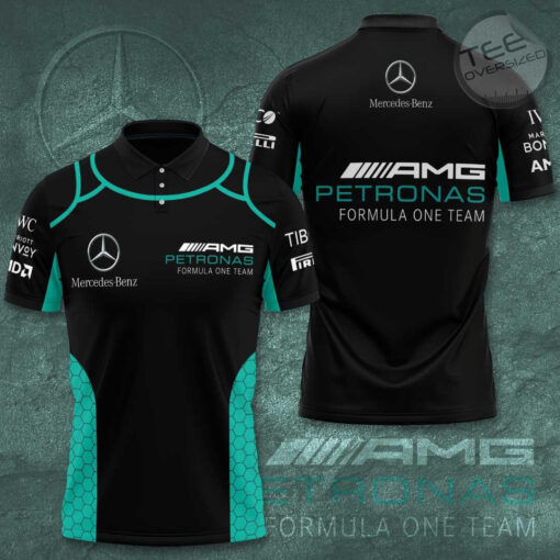 Mercedes AMG Petronas F1 Team 3D Apparels S52 Polo