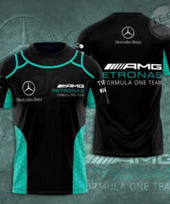 Mercedes AMG Petronas F1 Team 3D Apparels S52 T shirt