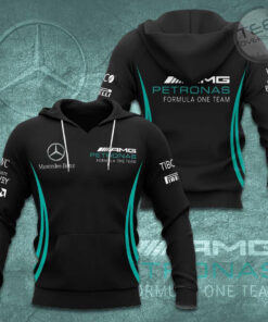 Mercedes AMG Petronas F1 Team 3D Apparels S54 Hoodie