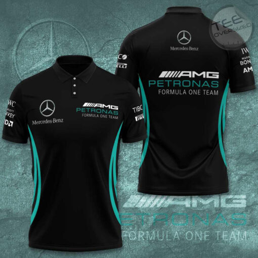 Mercedes AMG Petronas F1 Team 3D Apparels S54 Polo