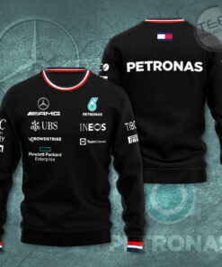 Mercedes AMG Petronas F1 Team 3D Apparels S55 Sweatshirt
