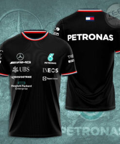 Mercedes AMG Petronas F1 Team 3D Apparels S55 T shirt