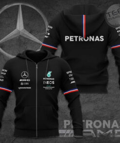 Mercedes AMG Petronas F1 Team 3D Apparels S59 Zip Hoodie