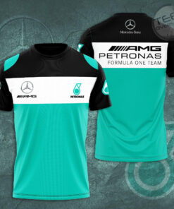 Mercedes AMG Petronas F1 Team 3D T Shirt S8