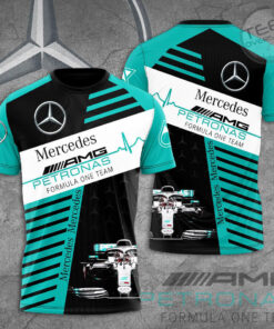 Mercedes AMG Petronas F1 Team 3D T shirt S16