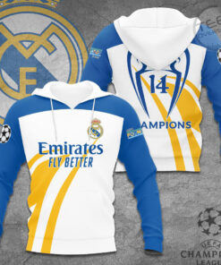 Real Madrid 3D Shirt Ver2 Hoodie