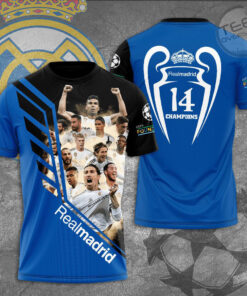 Real Madrid 3D T shirt Ver1