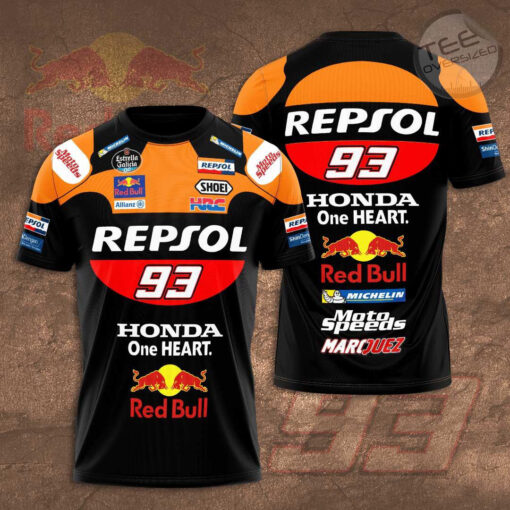 Repsol Honda 3D T shirt MGPRH002