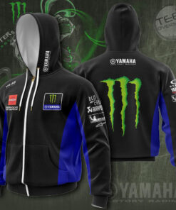 Yamaha Factory Racing 3D Apparels S1 Zip Hoodie