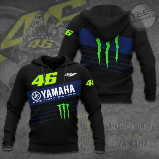 Yamaha Factory Racing 3D Apparels S2 Hoodie
