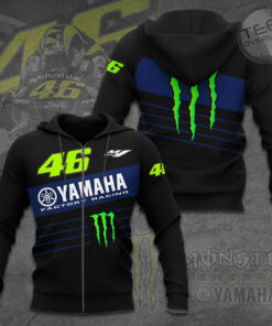 Yamaha Factory Racing 3D Apparels S2 Zip Hoodie