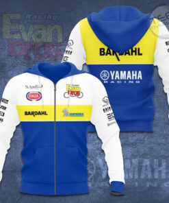Yamaha Factory Racing 3D Apparels S5 Zip Hoodie