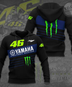 Yamaha Monster x Valentino Rossi VR46 3D Hoodie