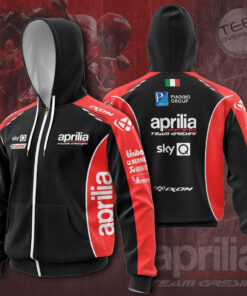 Aprilia Racing Team Gresini 3D Zip up Hoodie