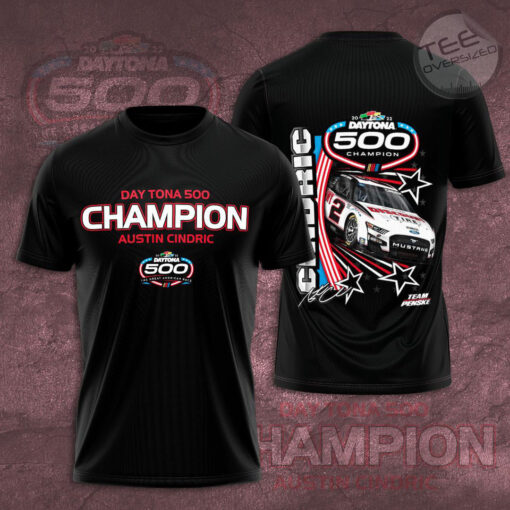 Daytona 500 3D Black T shirt