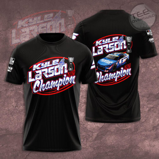 Kyle Larson 3D T shirt