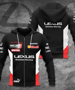 Lexus Gazoo Racing 3D Zip up Hoodie