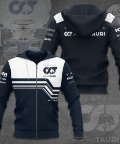 Scuderia Alphatauri 3D Zip up Hoodie