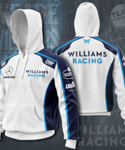 Williams Racing 3D Zip up Hoodie