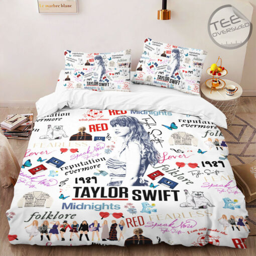 Taylor Swift bedding set – duvet cover pillow shams 2