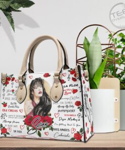 Selena Quintanilla Perez Leather Handbag OVS19923S3 Beige