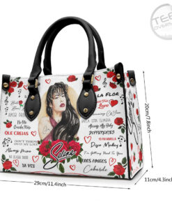Selena Quintanilla Perez Leather Handbag OVS19923S3 Size
