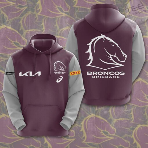 Brisbane Broncos Hoodie OVS221123S4