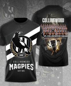 Collingwood FC T shirt OVS061123S3