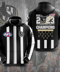 Collingwood FC zip hoodie OVS081123S1
