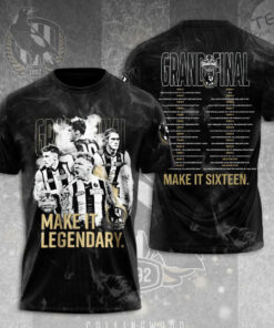 Collingwood Magpies T shirt OVS091123S5